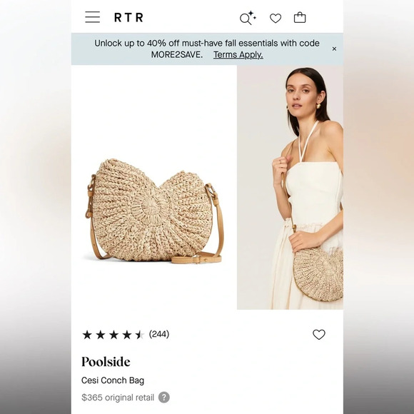 Poolside Cesi Conch Bag - Picture 2 of 9